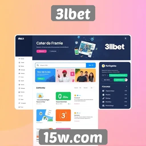 Interface do 3lbet é amigável para novos usuários